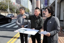 진해구, 보행자 편의∙안전 위한 대각선 횡단보도 조성