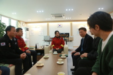 한국전력공사 순청지사, 함양산림항공관리소 방문