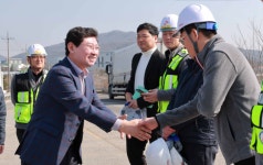 이상일 용인특례시장, 보개원삼로 확장공사 조속 추진 당부