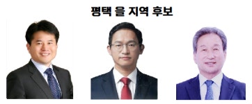평택 갑·을·병 지역 후보 대진표 완성,  총선 풍향계 가속