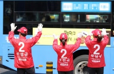 국방전문가 국힘 박성규 후보, 총선 본투표 하루 전 총력 유세...계룡시