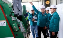 합천군, 중대산업재해 예방 재활용선별장 현장 점검