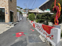 통영시, 동백꽃 피는 창골 아트로드 조성