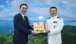 거제시, 22년 우정 해군 이억기함과 우호교류 이어간다