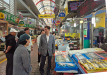 김제선 대전 중구청장, 전통시장 찾아 소통 행보...지역상권 활성화 팔걷어