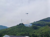 충남 천안서 산불...임야 0.15ha 태워