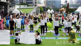 [NF포토] 2024 UN세계요가의날 개막