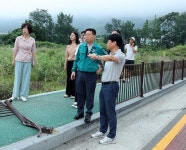 창원시 진해구, 조천로 차량 전도사고 현장점검