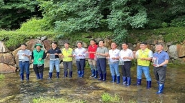 여수시, 삼일동 올해도 상암천 살리기 앞장