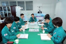 정협섭 진해구청장 주재 제18호 태풍 끄라톤 대비 상황판단회의