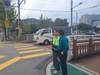 창원시 의창구, 명서초등학교 앞 어린이 보호구역 개선 완료