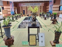 예향의 도시 통영 알리며 한국춘란 엽예품 전시회 폐막