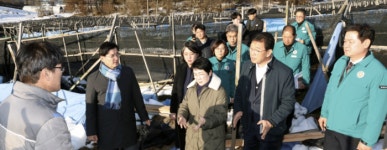 행안부 차관·경기도지사·국회 신정훈 행안 위원장 잇따라 안성 폭설피해 현장 방문