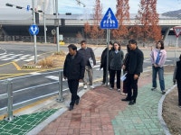 창원시 성산구, 두대터널 보행로 새 단장