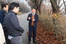 안산시의회 안산갈대습지 내 제방 침식 확인 필요