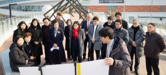 유진선 의장, 포곡대교와 세종-포천고속도로 용인구간 개통현장 점검