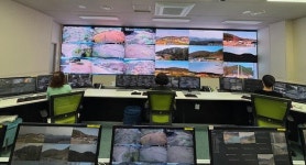 고성군, 기상에 따라 전환되는 CCTV 하천도 산불도 놓치지 않는다