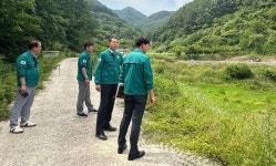 장재혁 합천군 부군수, 필드형 기억채움농장 시설 현장점검