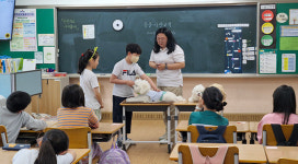 대구보건대, 대구 수성구 4개 초등서 찾아가는 동물사랑 인성교육 진행