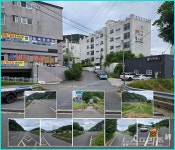 거제시 성포중 통학로 위험천만 방치