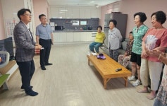 마산회원구 황영철 신임 회성동장, 경로당∙유관기관 찾아 부임 인사