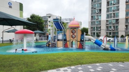 보령시, 여름맞이 도심 속 물놀이형 수경시설 운영