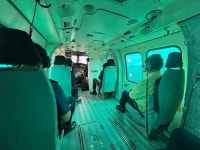 완주경찰서·완주군, 집중호우 대비 헬기 동원 합동 안전점검