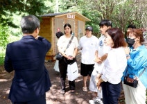 이금선 대전시의원, 관평동 갑천변 공중화장실 개선 현장 점검