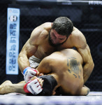 [포토] 리즈바노프, 제대로 들어간 파운딩(로드FC 074)