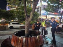 창원보건소,  상남분수광장 일대 흡연 지도∙단속