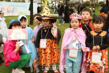 해다미어린이집, 자연 속에서 영어 배우는 아이들