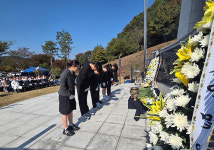 경산시, 항일운동기념탑서 순국선열 및 애국지사 추념식 거행