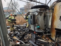 서산 운산면서 비닐하우스 화재...인명피해 없어
