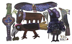 현대미술로  작동되는 궁중회화와 민화 DNA