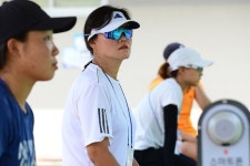 고생 끝에 낙 수원시청 최영자 감독