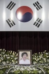 [업다운포토] 이희호 여사 추모식 엄수되는 현충관