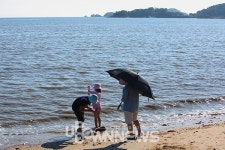 인천 을왕리해수욕장 근처 용유해변과 마시안해변 윤슬이 춤추는 시절