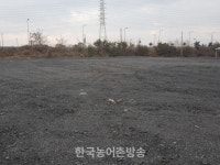 [목포]대양산단, 폐아스콘 불법매립과 야적장 전락…감시·단속 뒷전