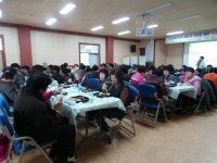 진안군, 어르신 심혈관 예방위한 뇌졸중 예방 교육 및 식이체험 실시