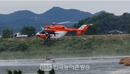 전라북도 소방항공대 여름철 수난 인명구조 훈련 실시