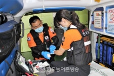 전주완산소방서, 2급 응급구조사 양성 과정 교육생 실습 진행