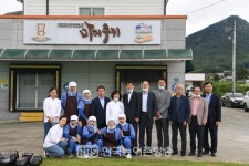 진영 행정안전부장관, 완주군 소재 푸드인완주마더쿠키 찾아 간담회 갖고 애로사항 등 청취