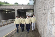 창원시, 게릴라성 집중호우 침수지역 긴급 점검