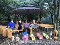 버려진 산림산물이 예술작품으로! 완주군 주민들의 쉼터로 재탄생하다