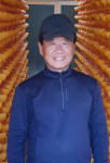 지리산대포곶감 정보화마을 도넛 모양 곶감 생산 한창