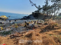 여수시 남면, 섬 구석구석 청결활동 구슬땀