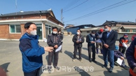 임실군 신평면 하가마을, 위험도로 선형개량공사에 대한 주민설명회