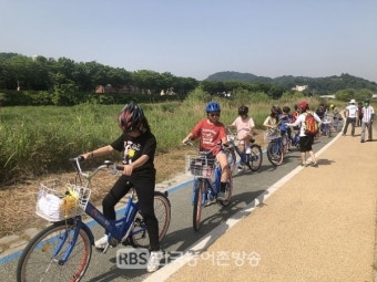 전주천·삼천 자전거도로 안전표식 정비