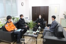 김광수서장, 코로나19관련 위탁의료기관 안전컨설팅