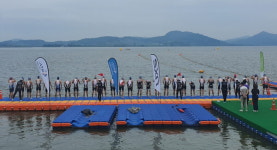 통영시청 트라이애슬론팀 전국대회에서 선전